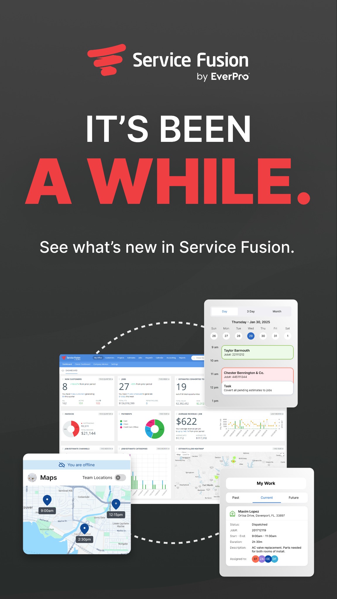 Service Fusion Facebook ad