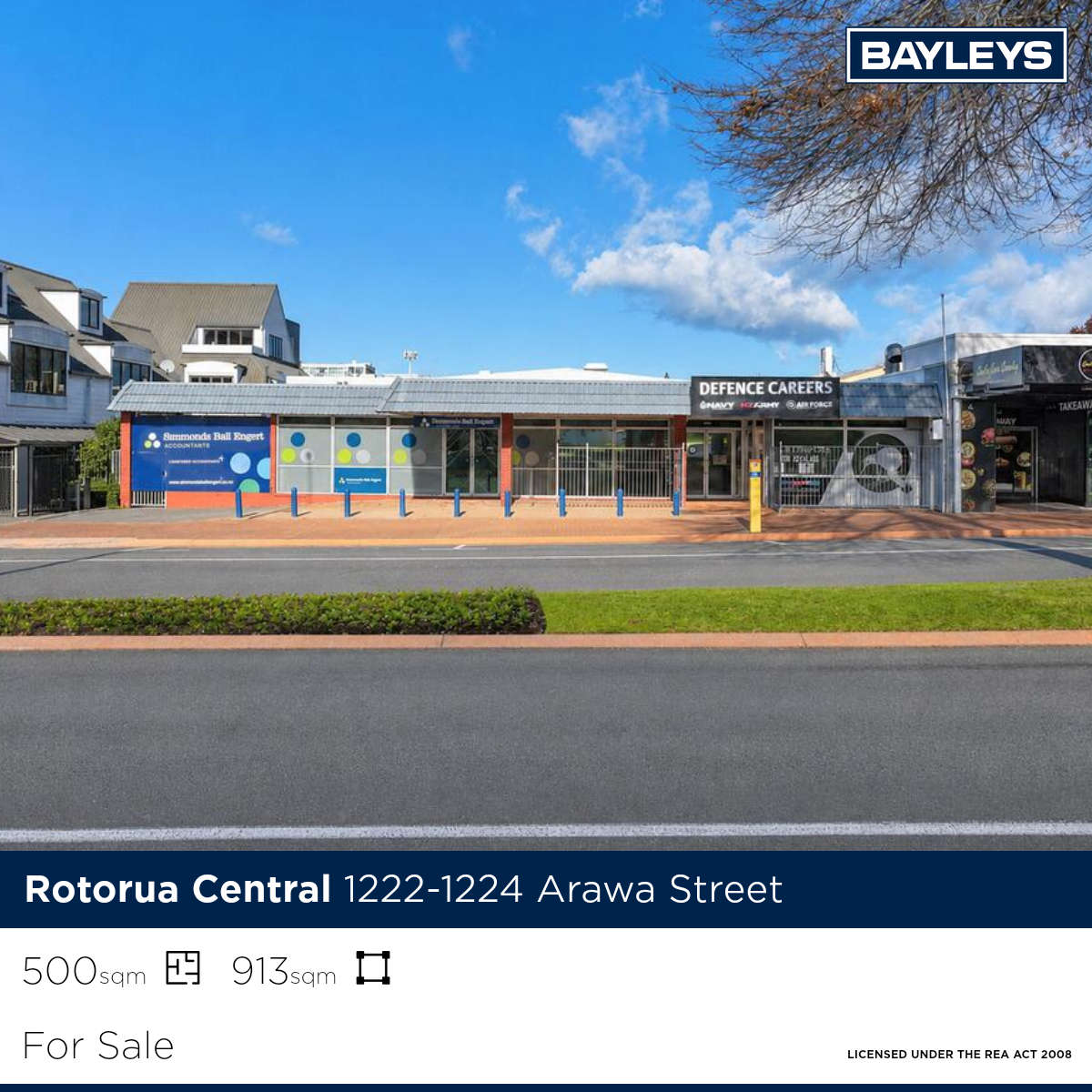 Bayleys Rotorua Commercial Facebook ad from Jul 1, 2026