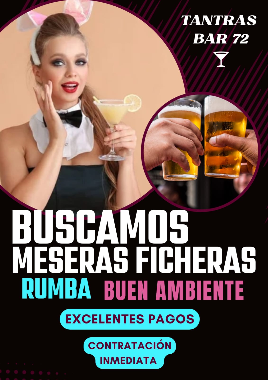 Bolsa de empleo Facebook ad from Feb 7, 2026