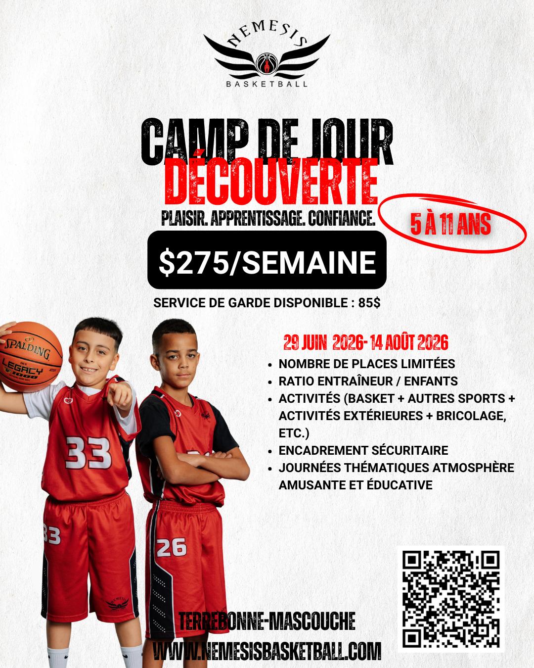 Nemesis Basketball Facebook ad from Mar 6, 2026