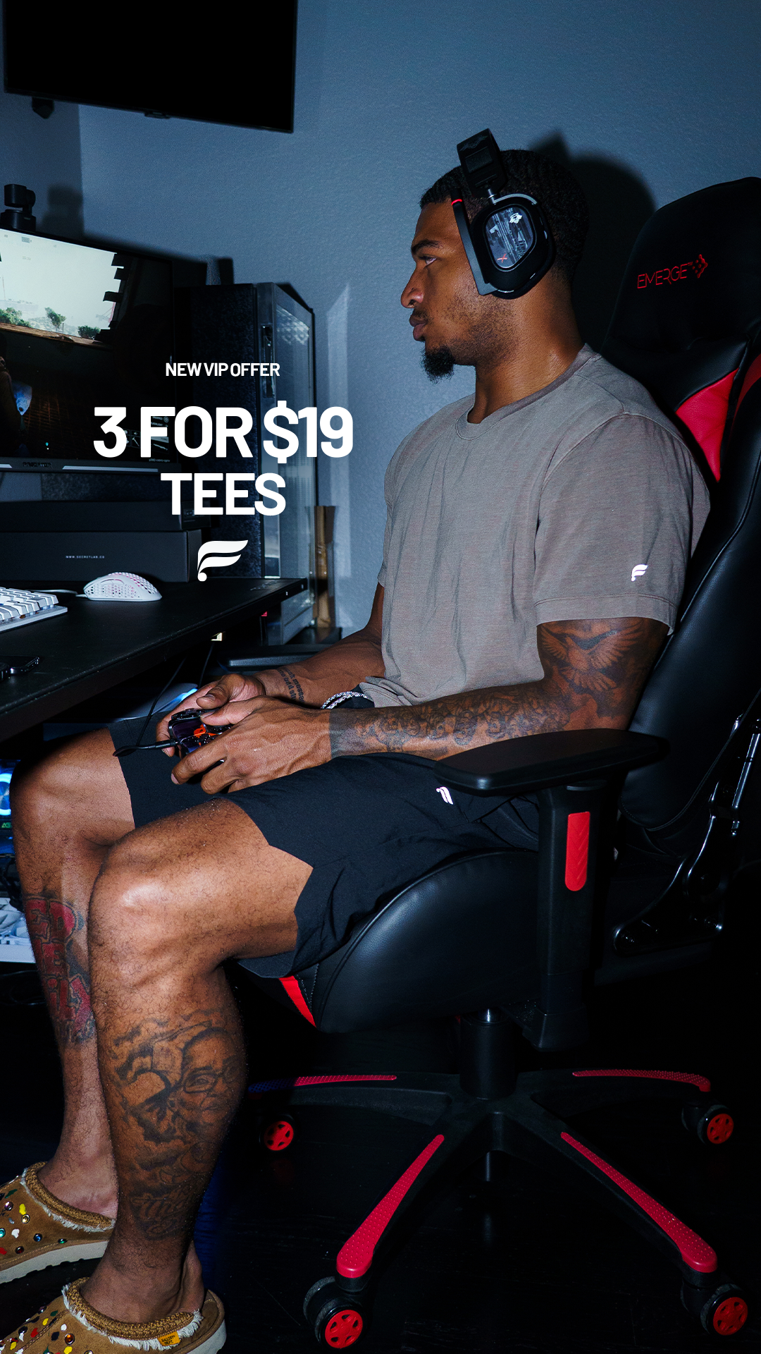 Fabletics Men Facebook ad