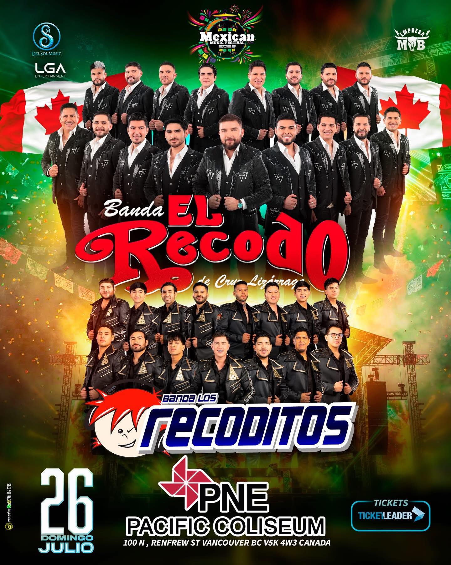 Banda Los Recoditos Facebook ad: VANCOUVER, CANADÁ ¡Vamos a armar la gran pachanga…