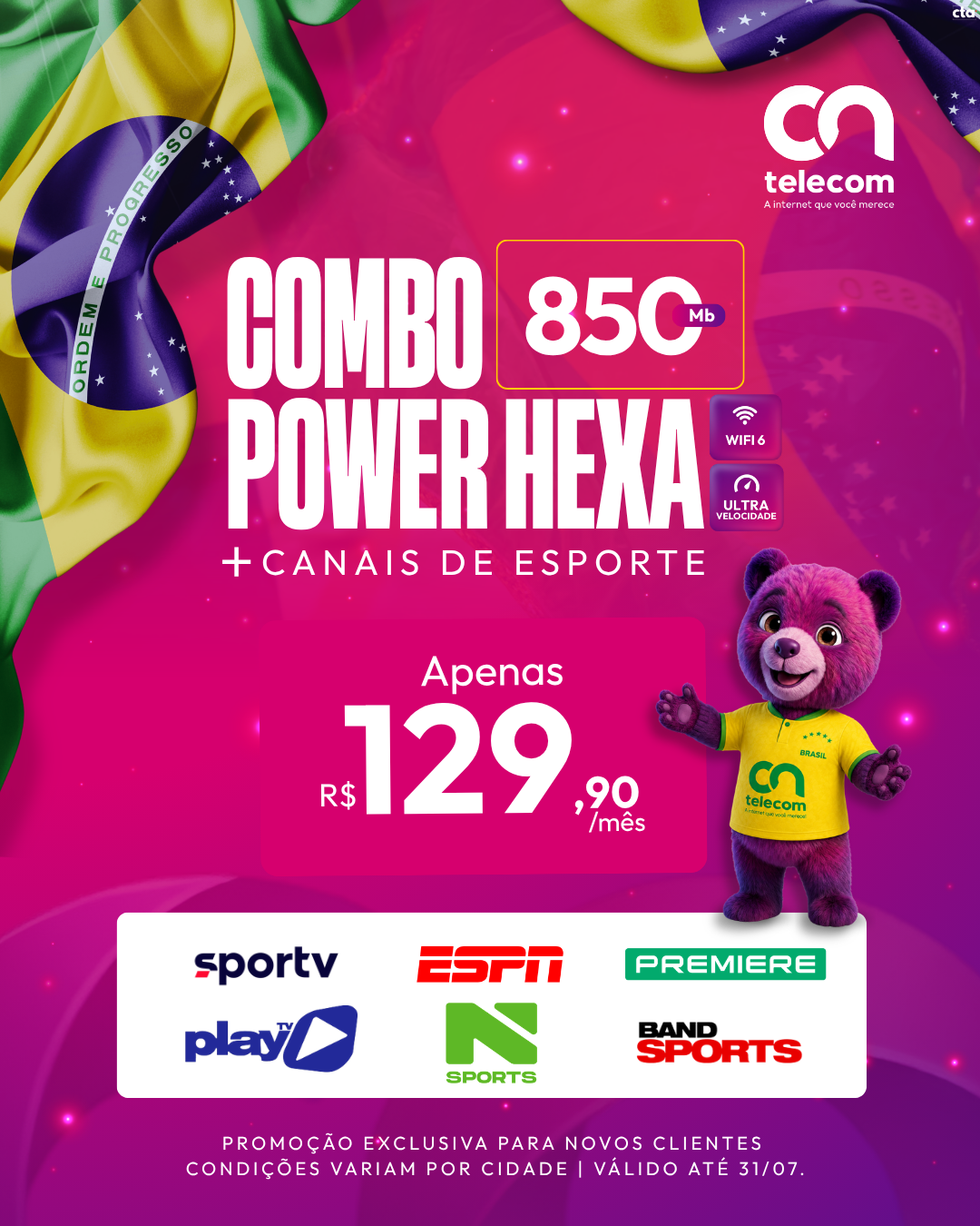 CN Telecom Facebook ad
