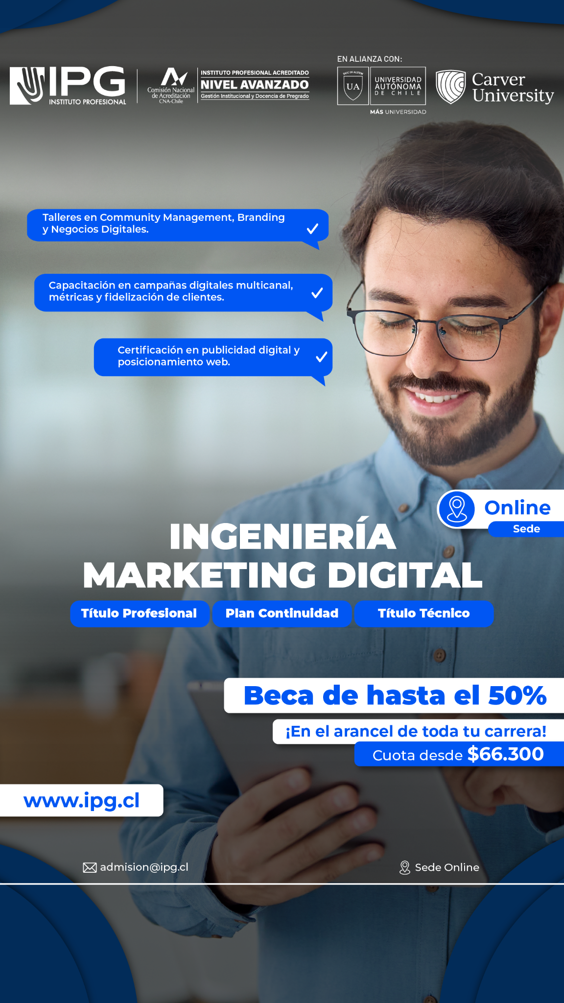 Instituto IPG Facebook ad