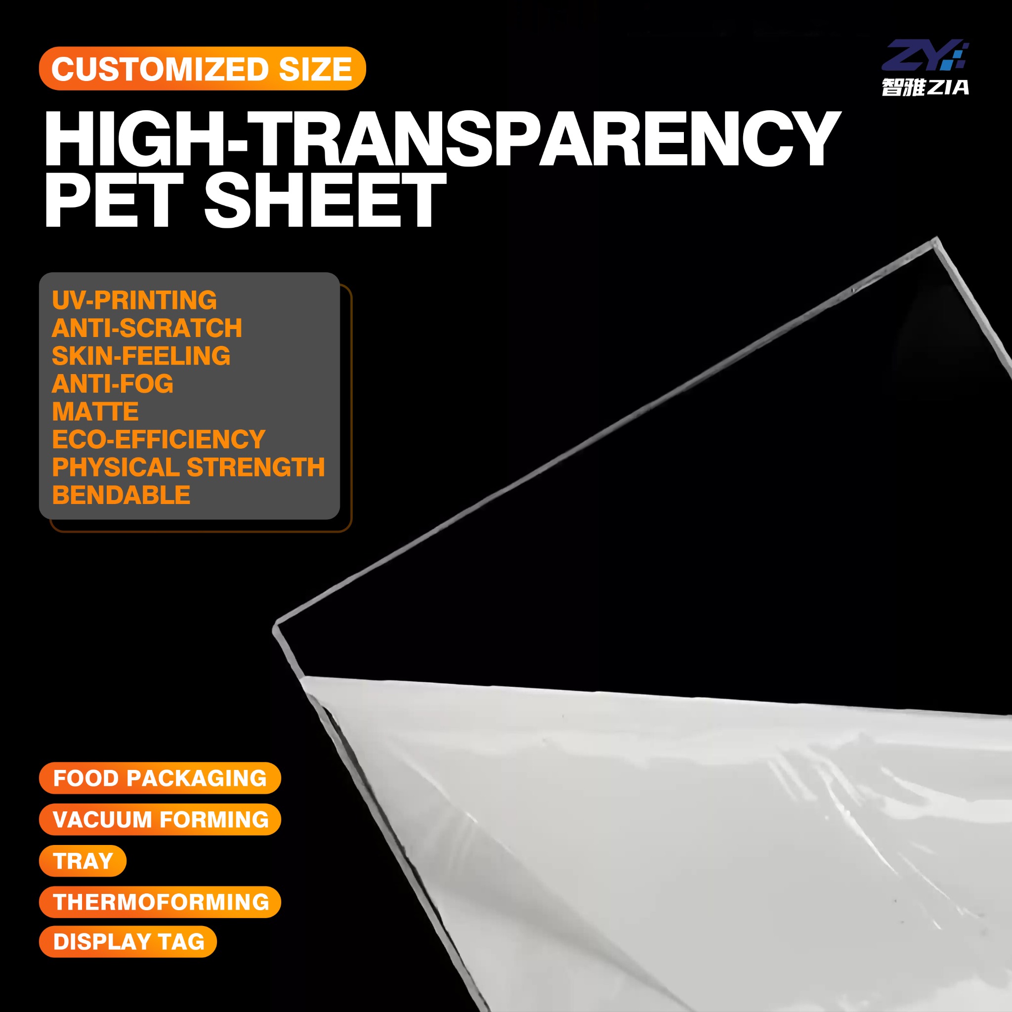 Zhengzhou Zhiya new materials Co., Ltd. Facebook ad: PET Film/Sheet-Wholesale Only