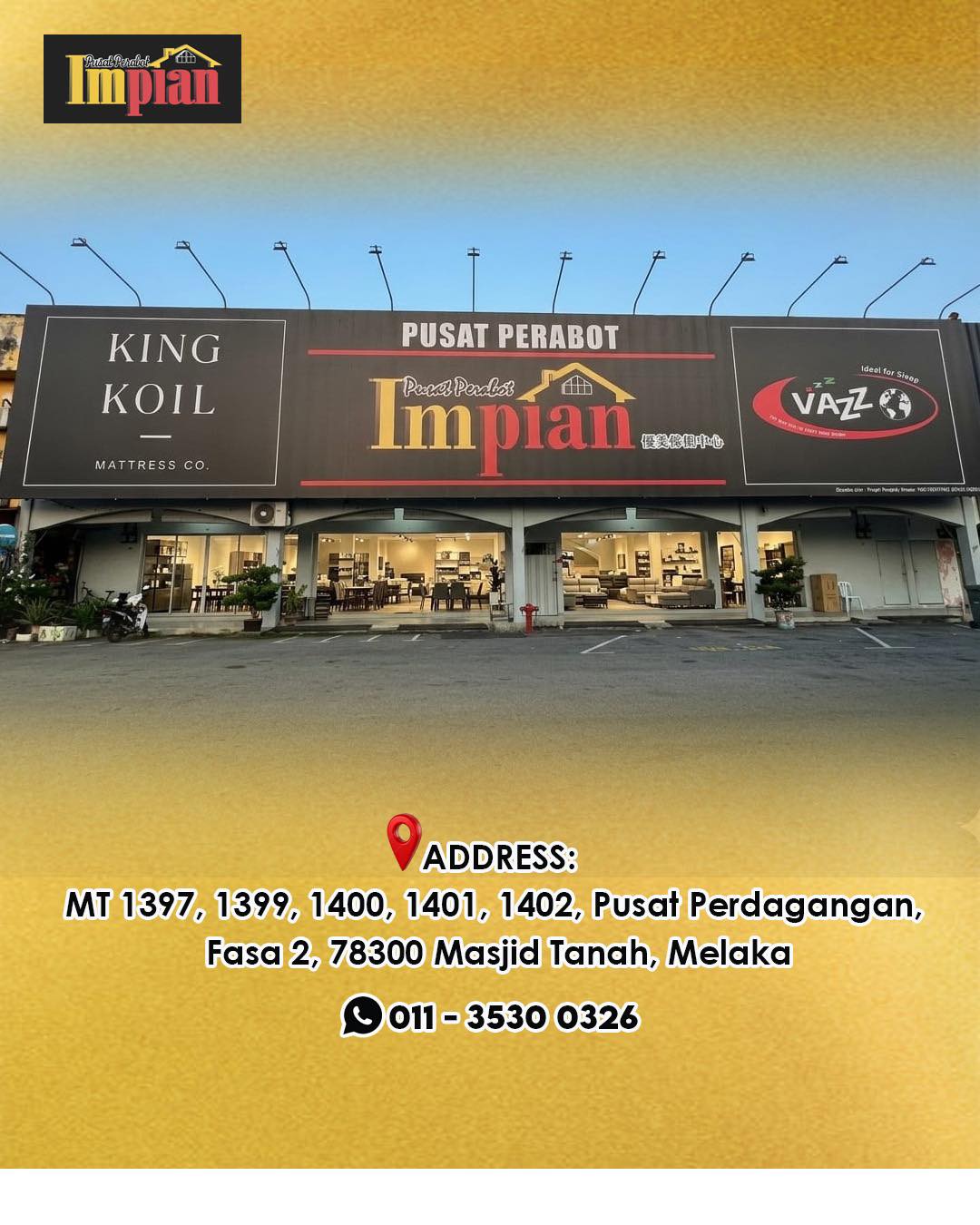 Pusat Perabot Impian Facebook ad: Welcome visit the massive new product exhibition at…