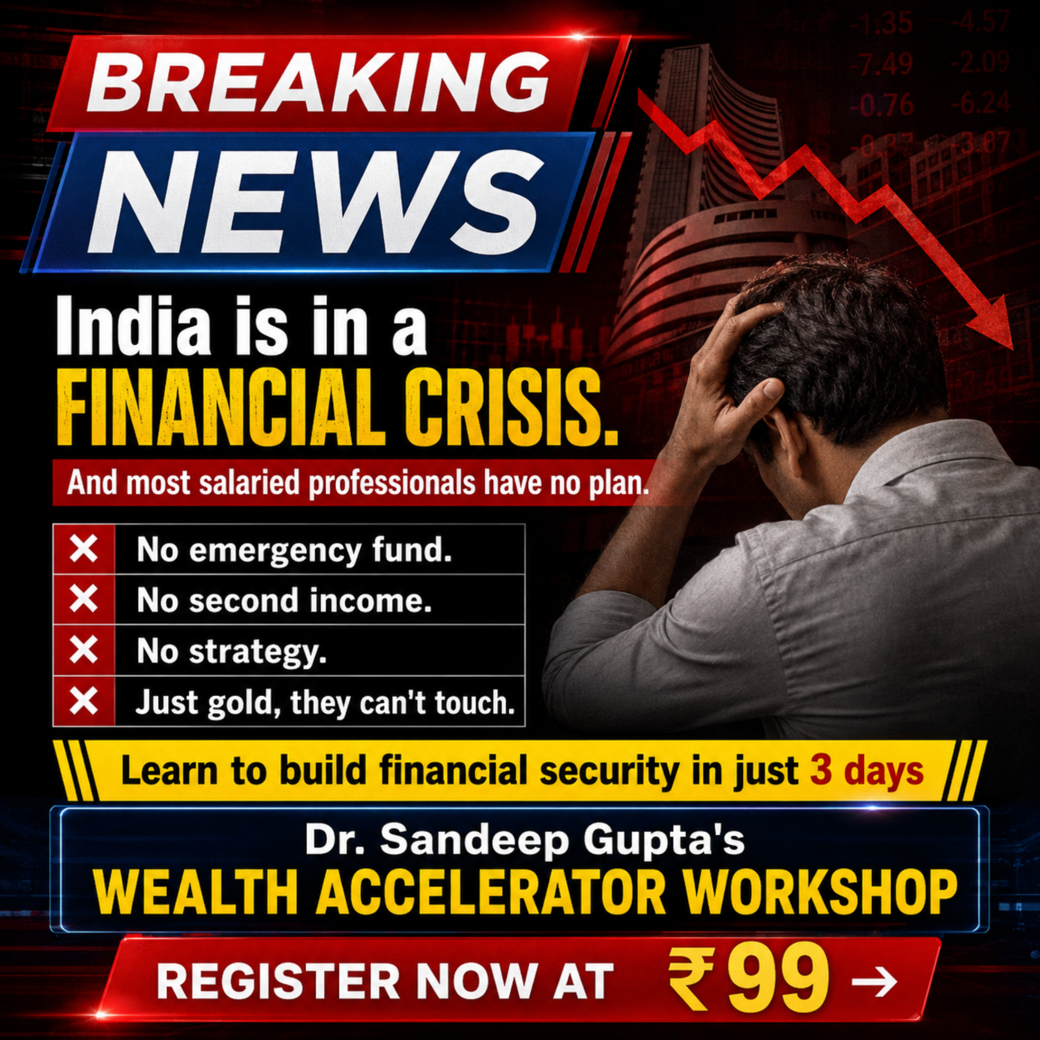 Sandeep Gupta Facebook ad