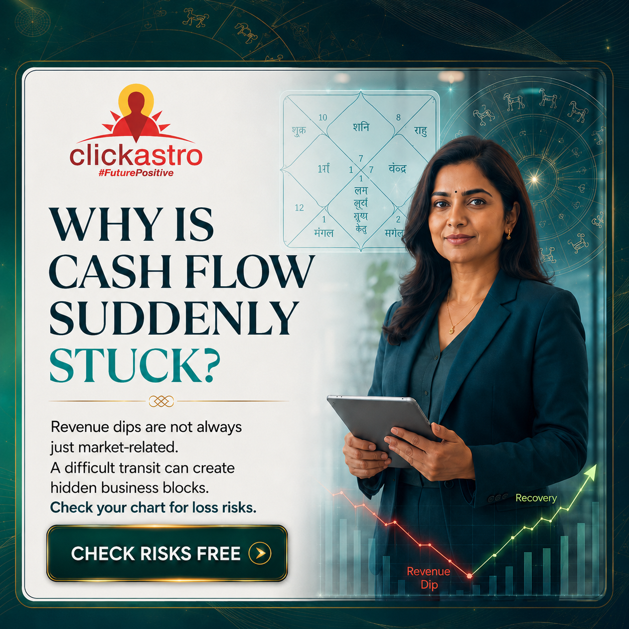 Clickastro Facebook ad