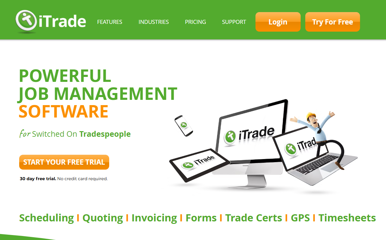 iTrade.Net Facebook ad