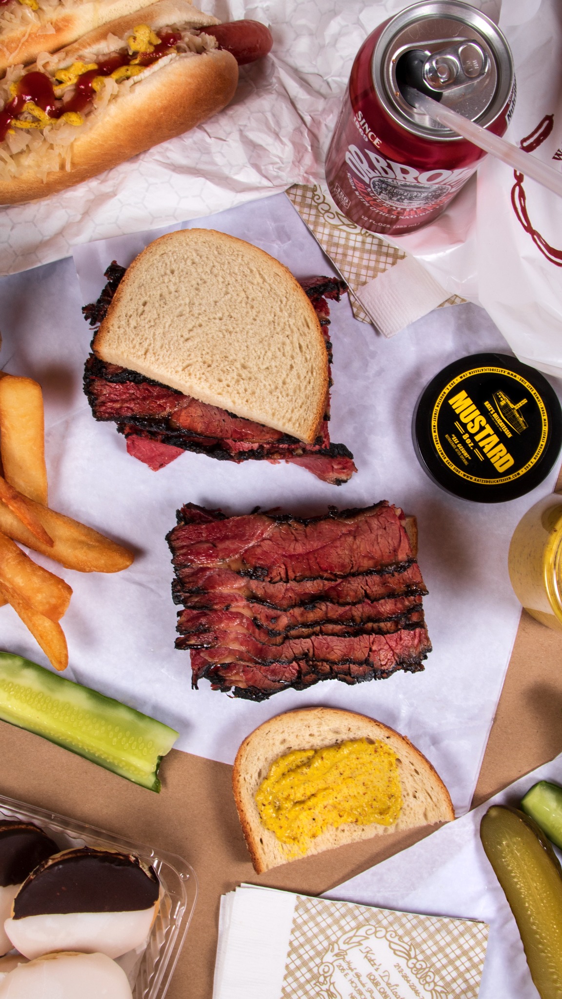 Katz's Delicatessen Facebook ad