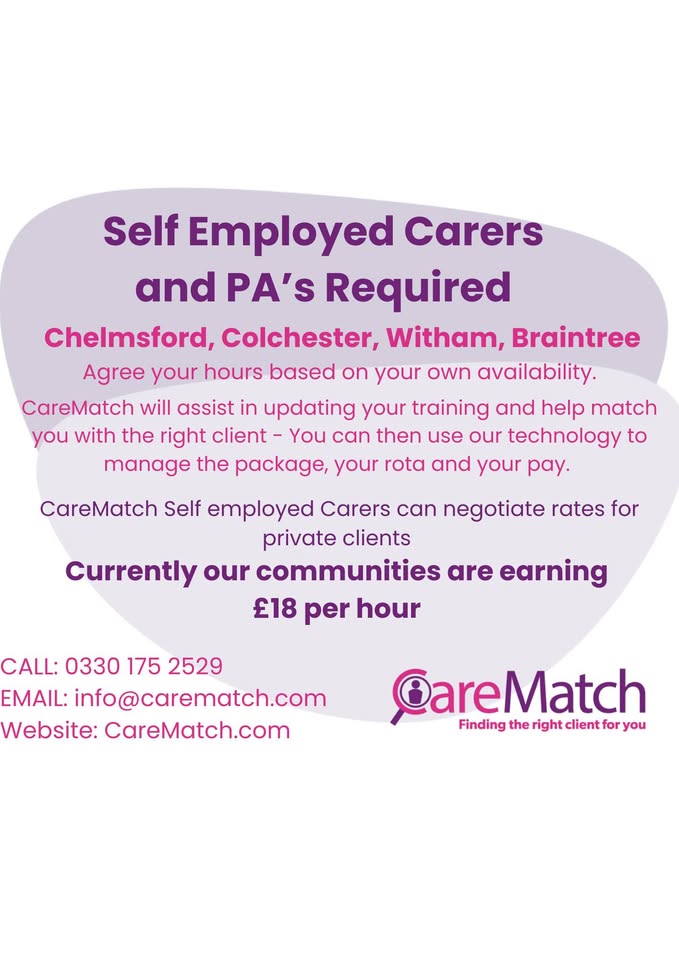 CareMatch Carers Facebook ad: Changing the world of care, one match at…