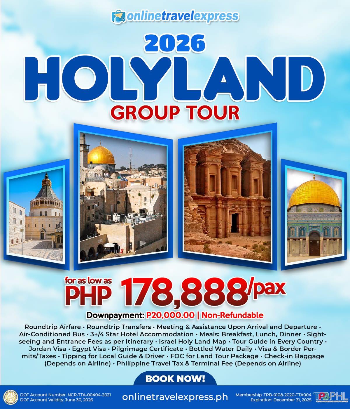 Online Travel Express - International Facebook ad
