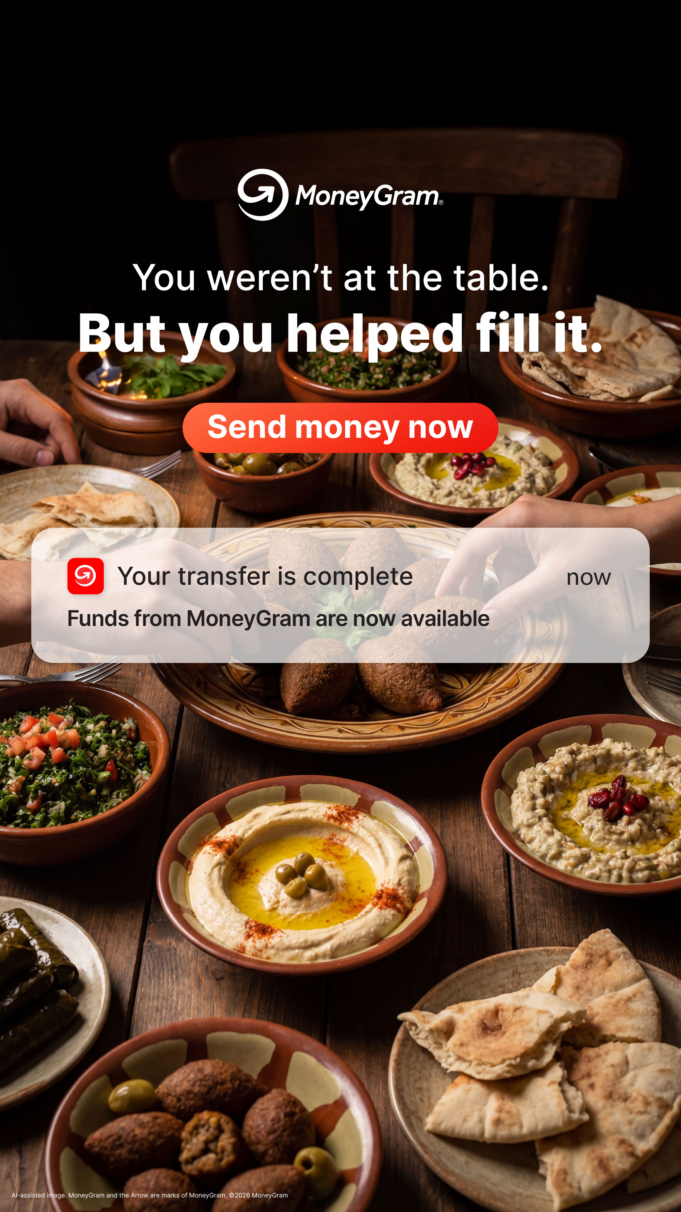MoneyGram Facebook ad