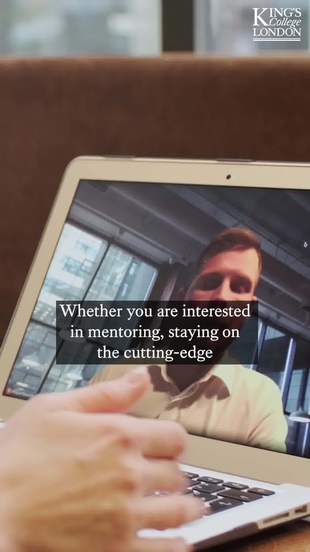 King's College London Alumni Facebook ad: Explore your alumni benefits now!
