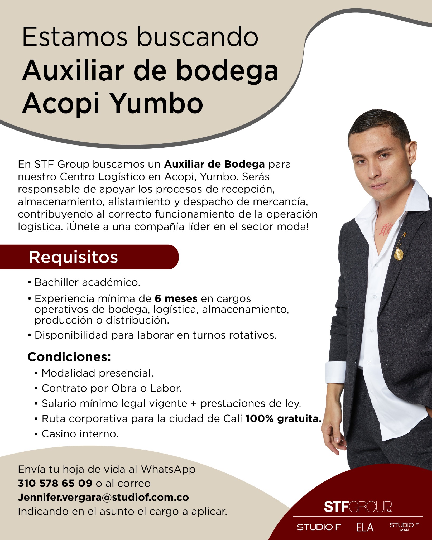 Studio F Colombia Facebook ad