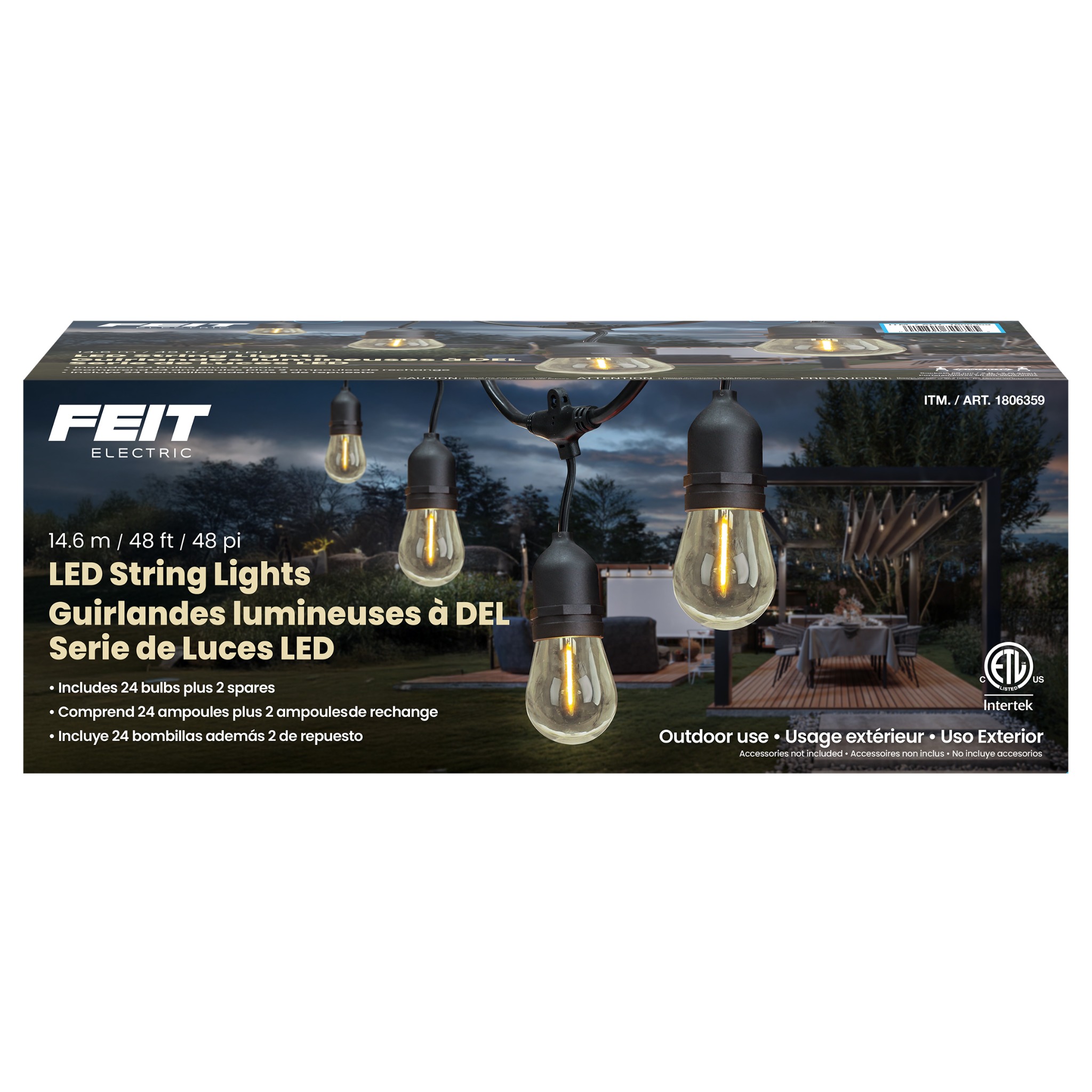Feit Electric Facebook ad