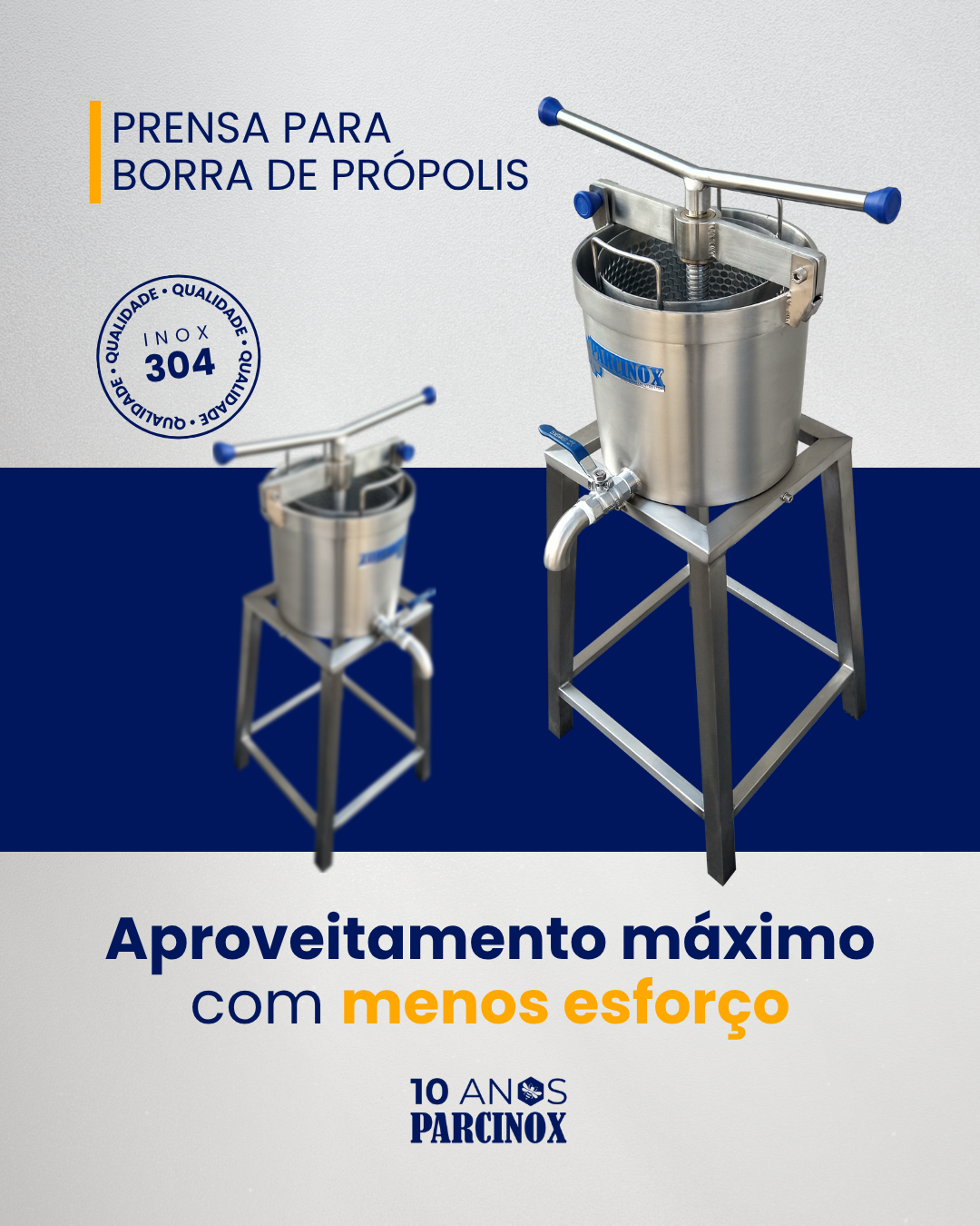 Parcinox Fabricação e Manutenção De Equipamentos Ltda. Facebook ad