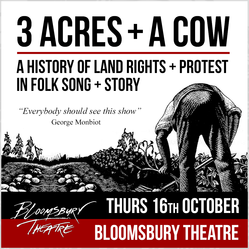 Three Acres And A Cow Facebook ad: our show is a-moo-sing!