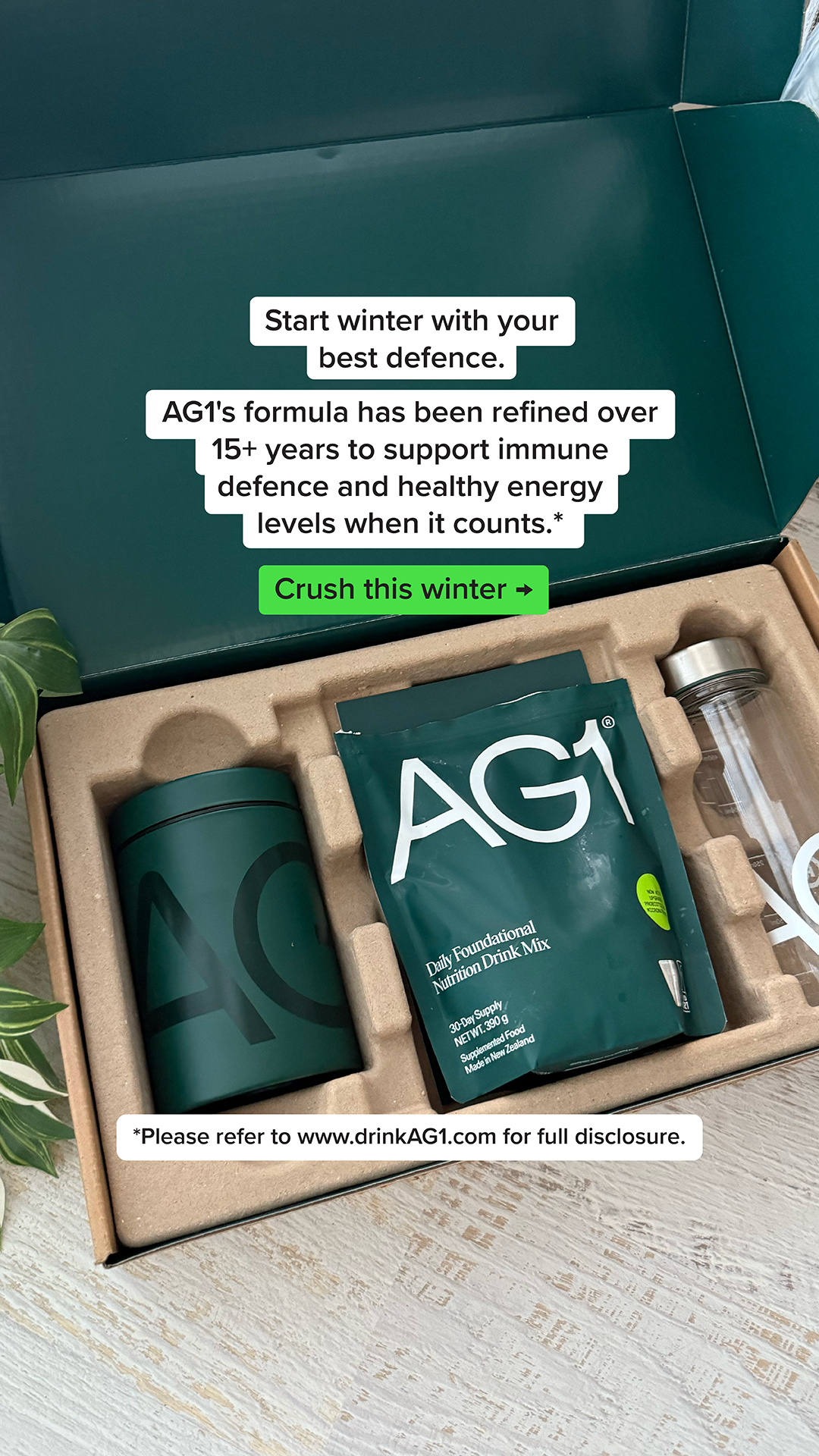 AG1 by Athletic Greens Facebook ad
