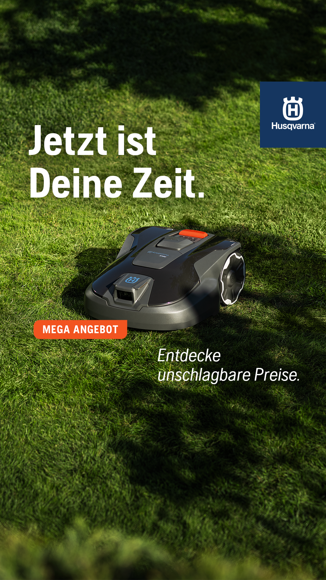 Husqvarna Facebook ad: Mega Angebote