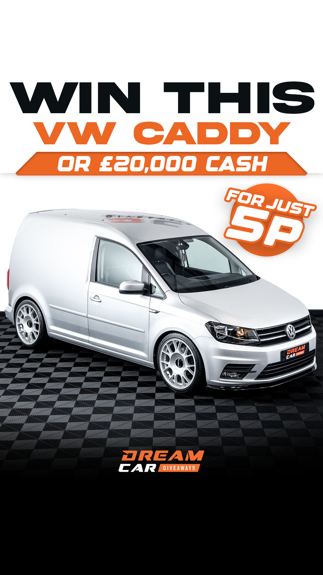 Dream Car Giveaways Facebook ad