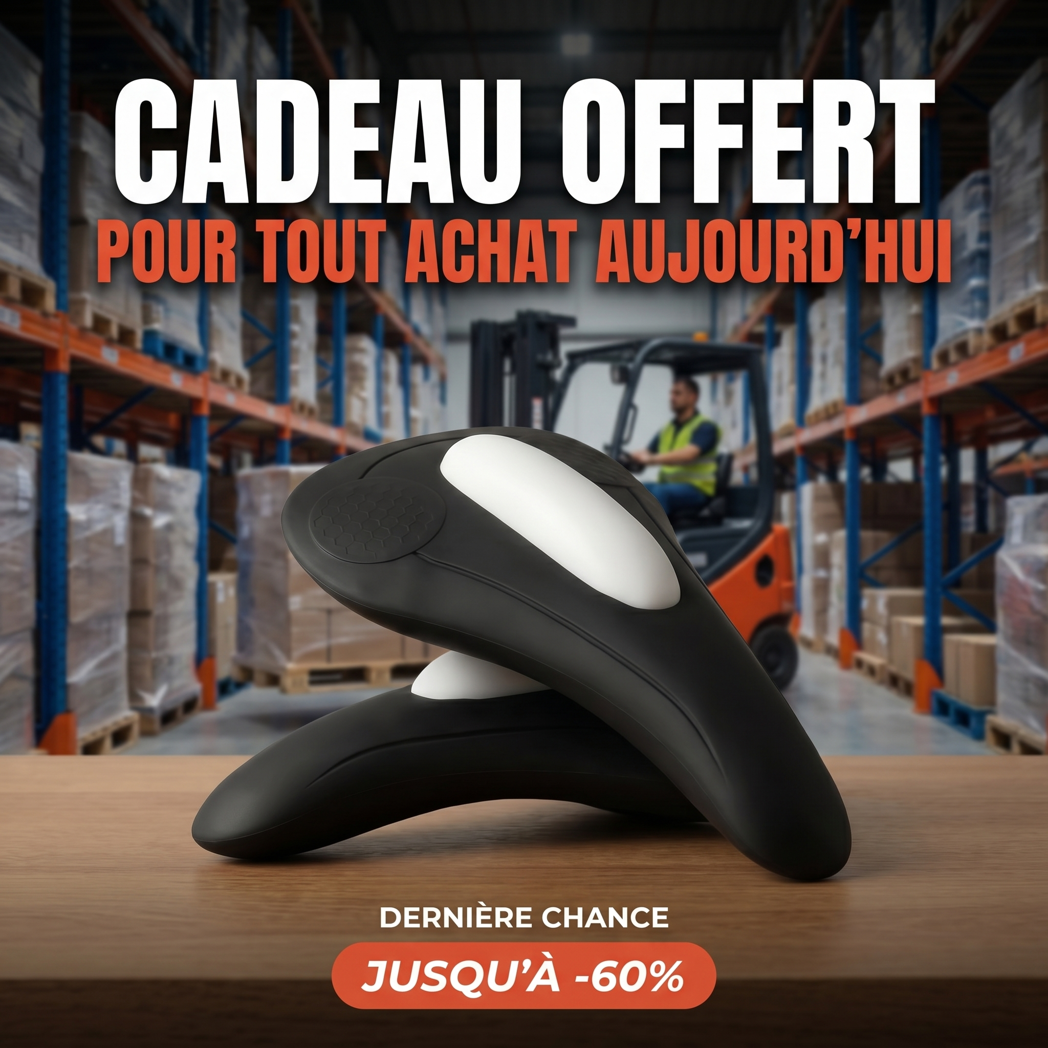 PlancherPelvien Hommes Facebook ad: Cadeau offert + jusqu'à -60 %