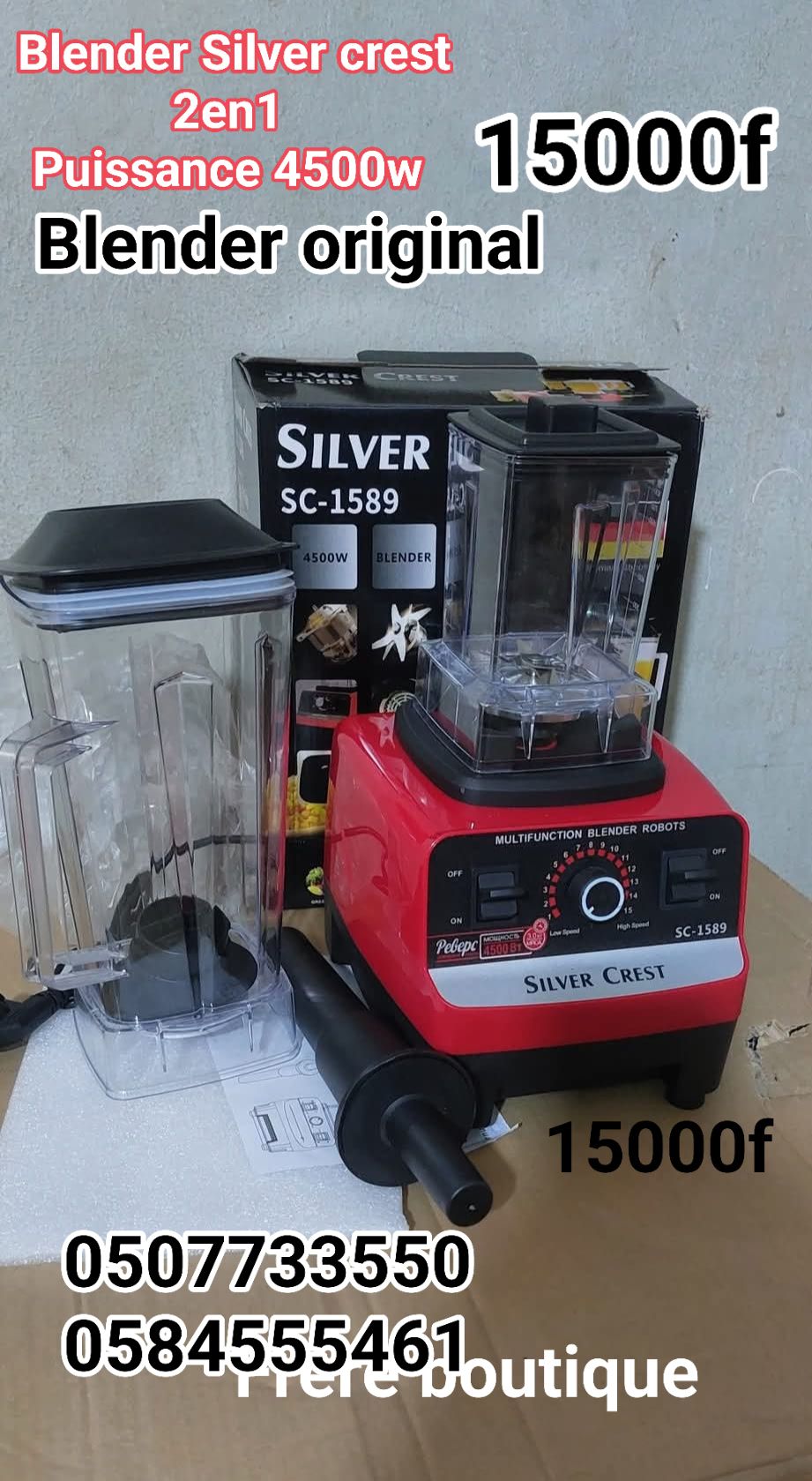 Frere boutique Facebook ad: Silver crest 2en1