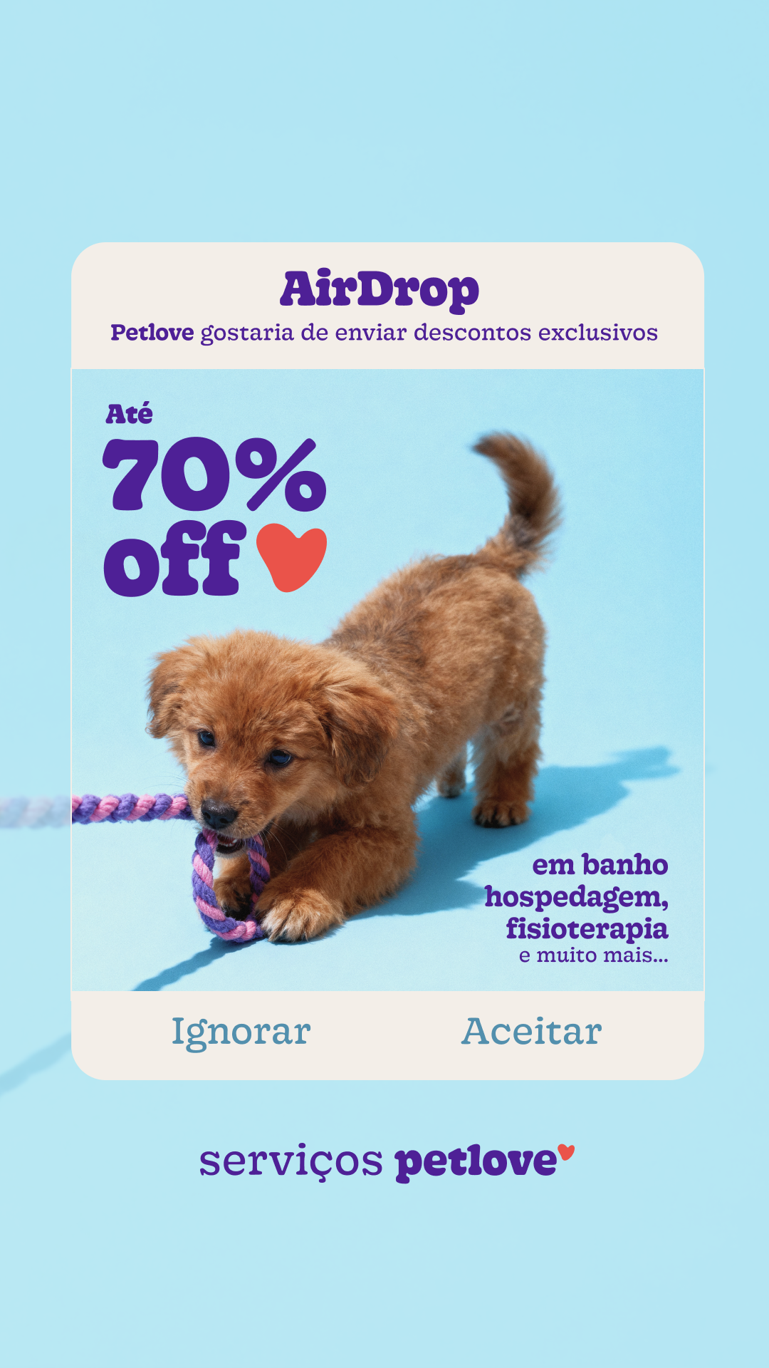 Petlove Facebook ad