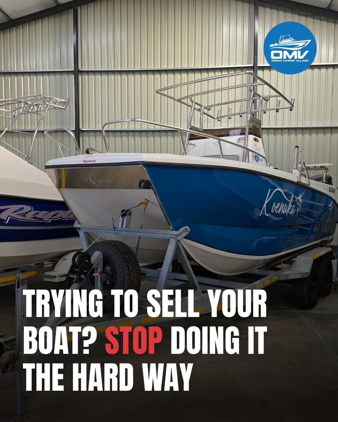 Ocean Marine Village Facebook ad: Why Use Ocean Marine Village to Sell Your…