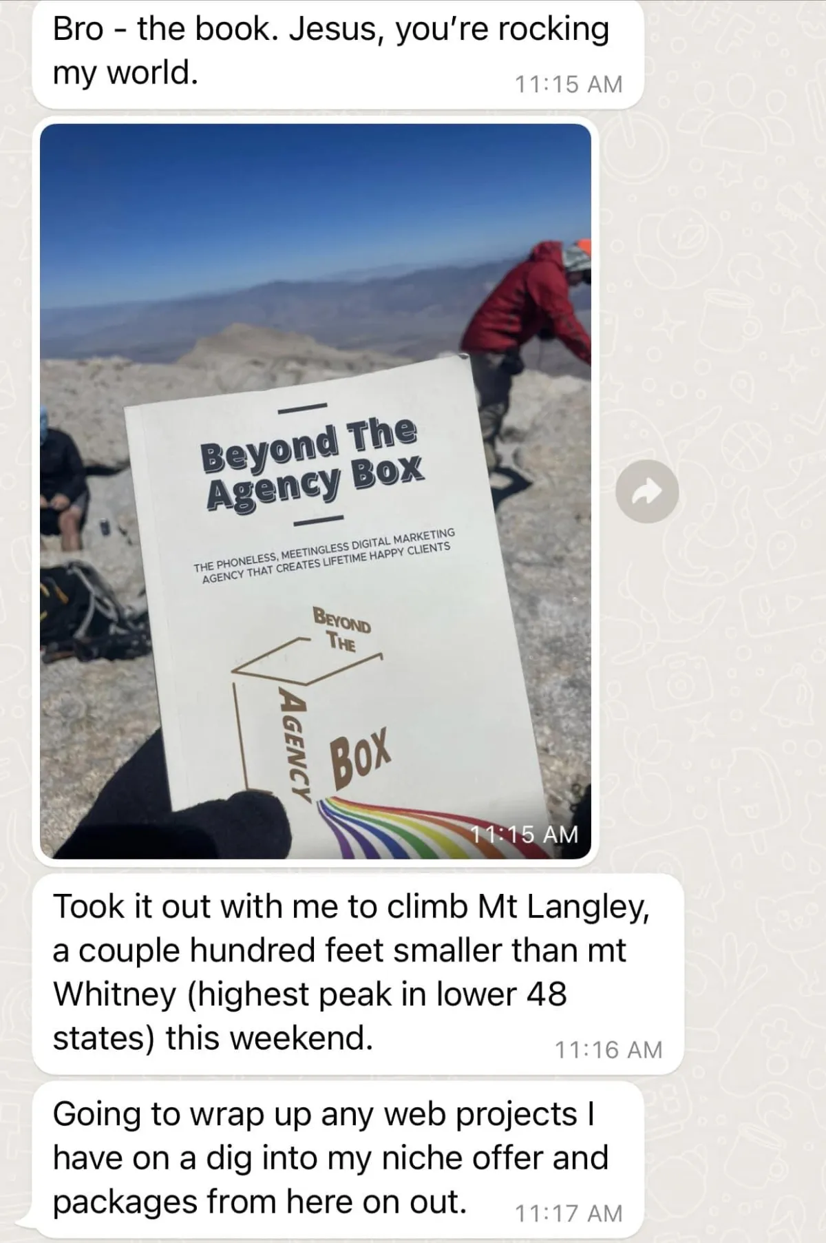 Beyond Agency Profits Facebook ad