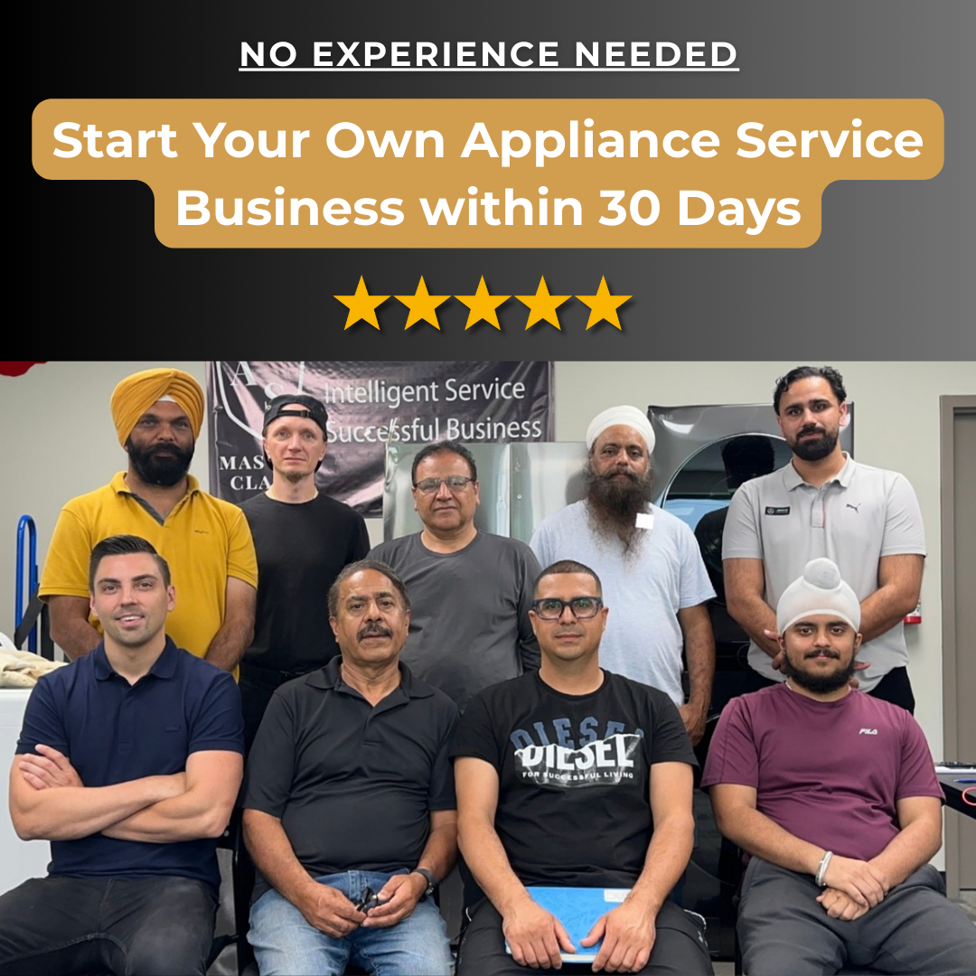Appliance Service Master Class Facebook ad: NEW Appliance Service Business Blueprint