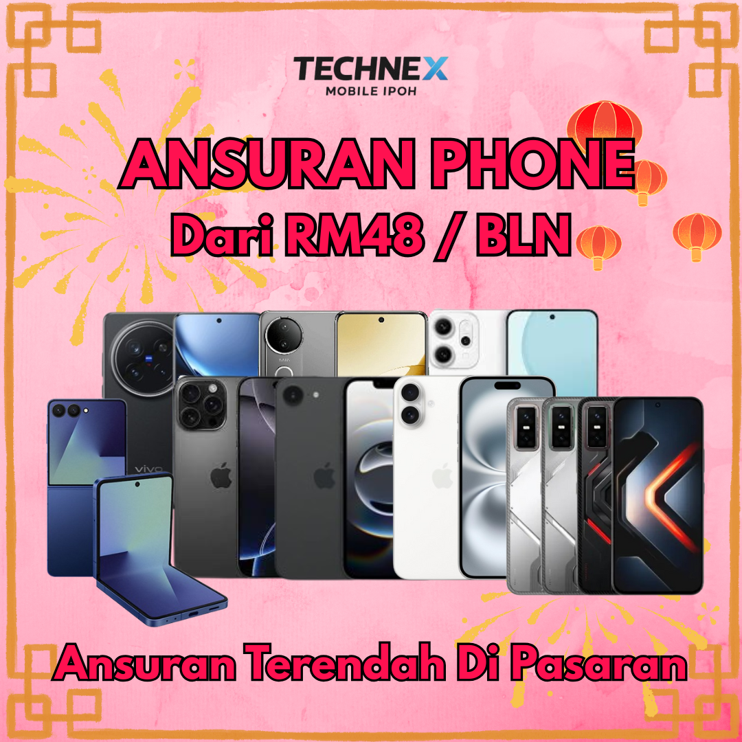 Technex Mobile IPOH Facebook ad: iPhone 17 Serendah RM215/Sebulan!