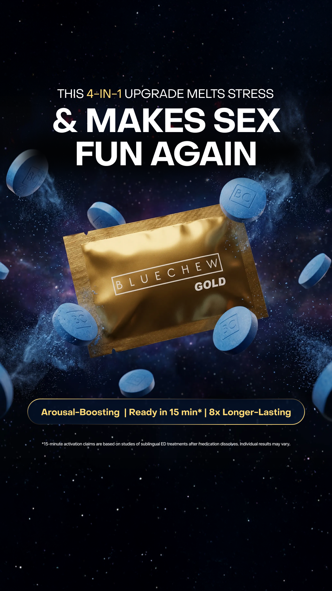 BlueChew Facebook ad