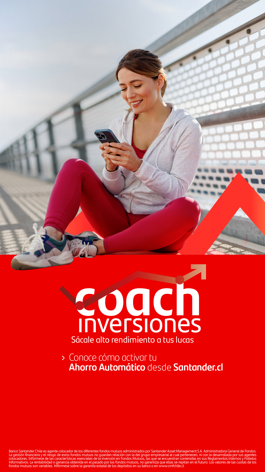 Banco Santander Chile Facebook ad