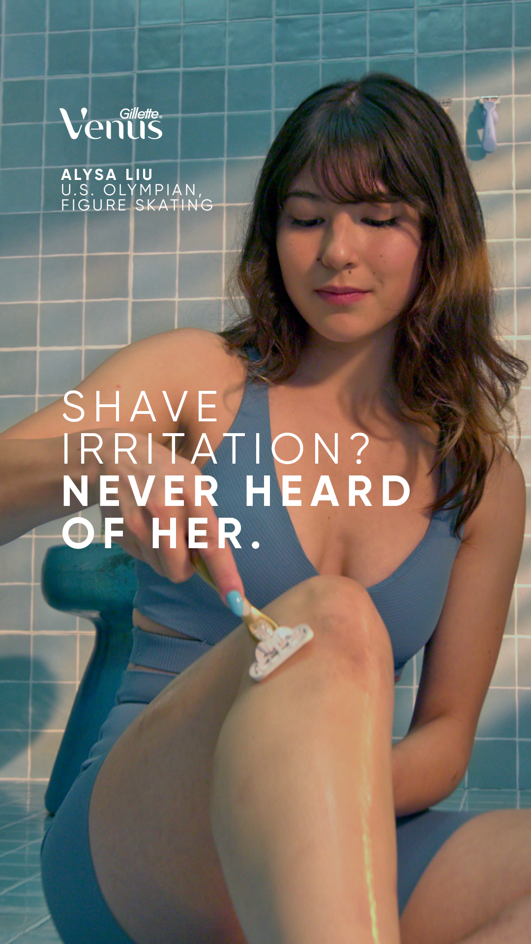 Gillette Venus Facebook ad
