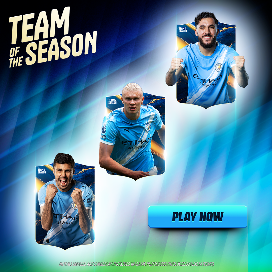 Online Soccer Manager Facebook ad