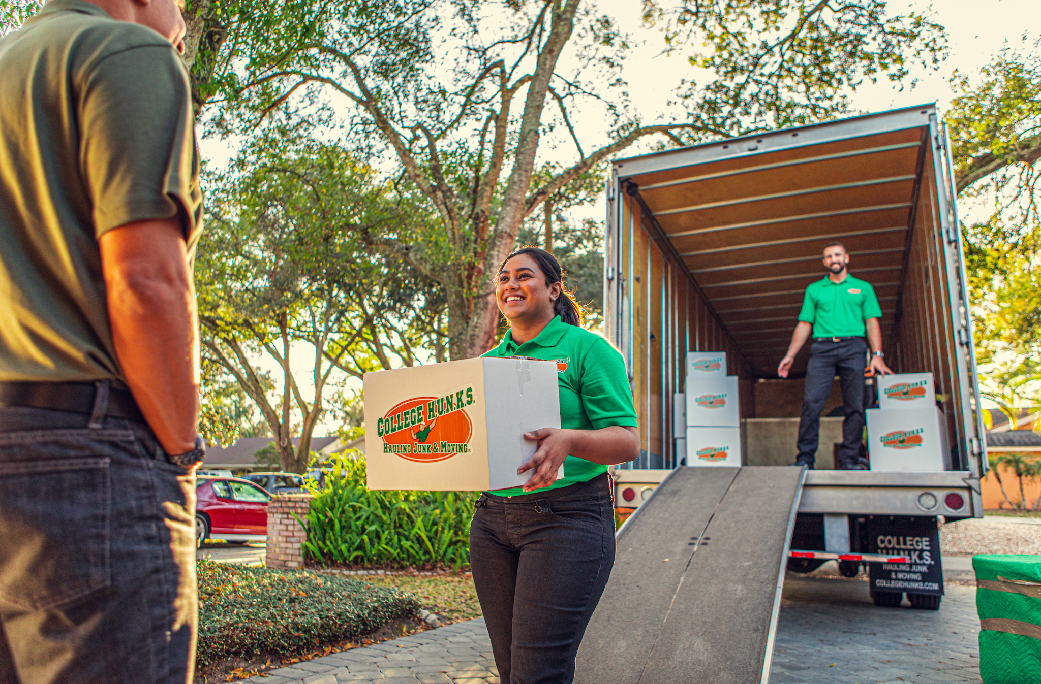 College Hunks Hauling Junk and Moving Northern Virginia Facebook ad