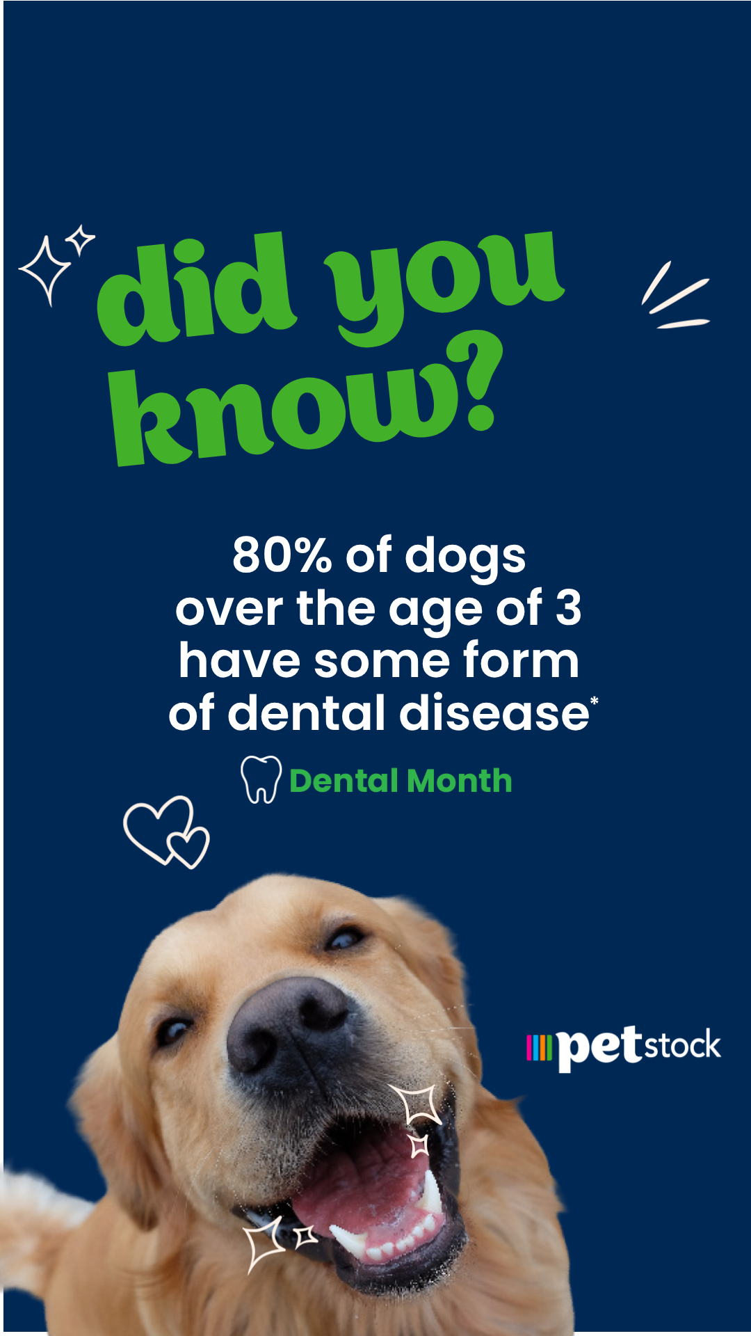 Petstock Facebook ad