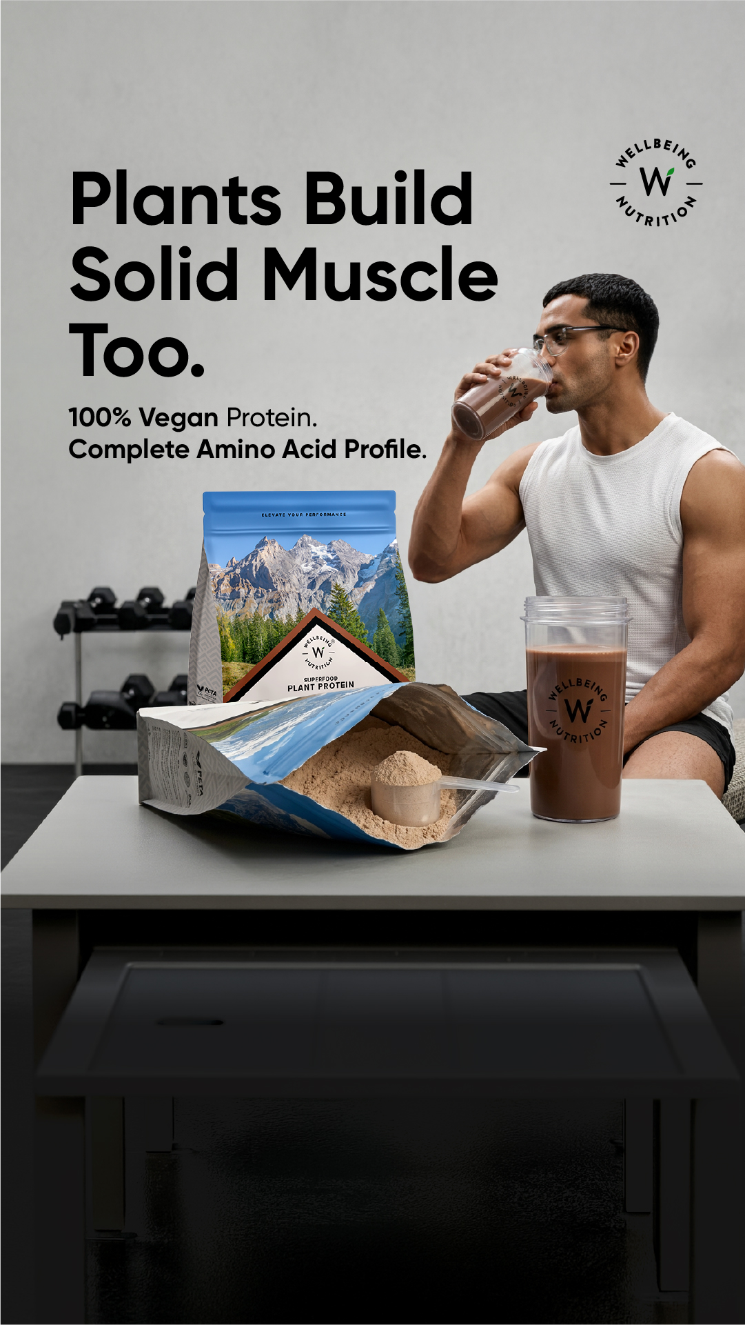 Wellbeing Nutrition Facebook ad