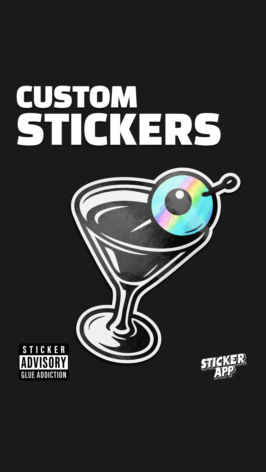 StickerApp Facebook ad
