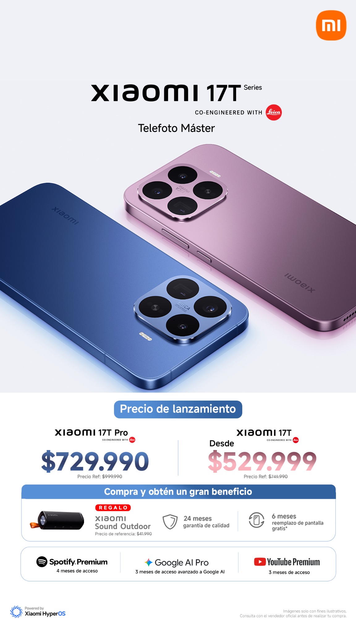 Xiaomi Chile Facebook ad
