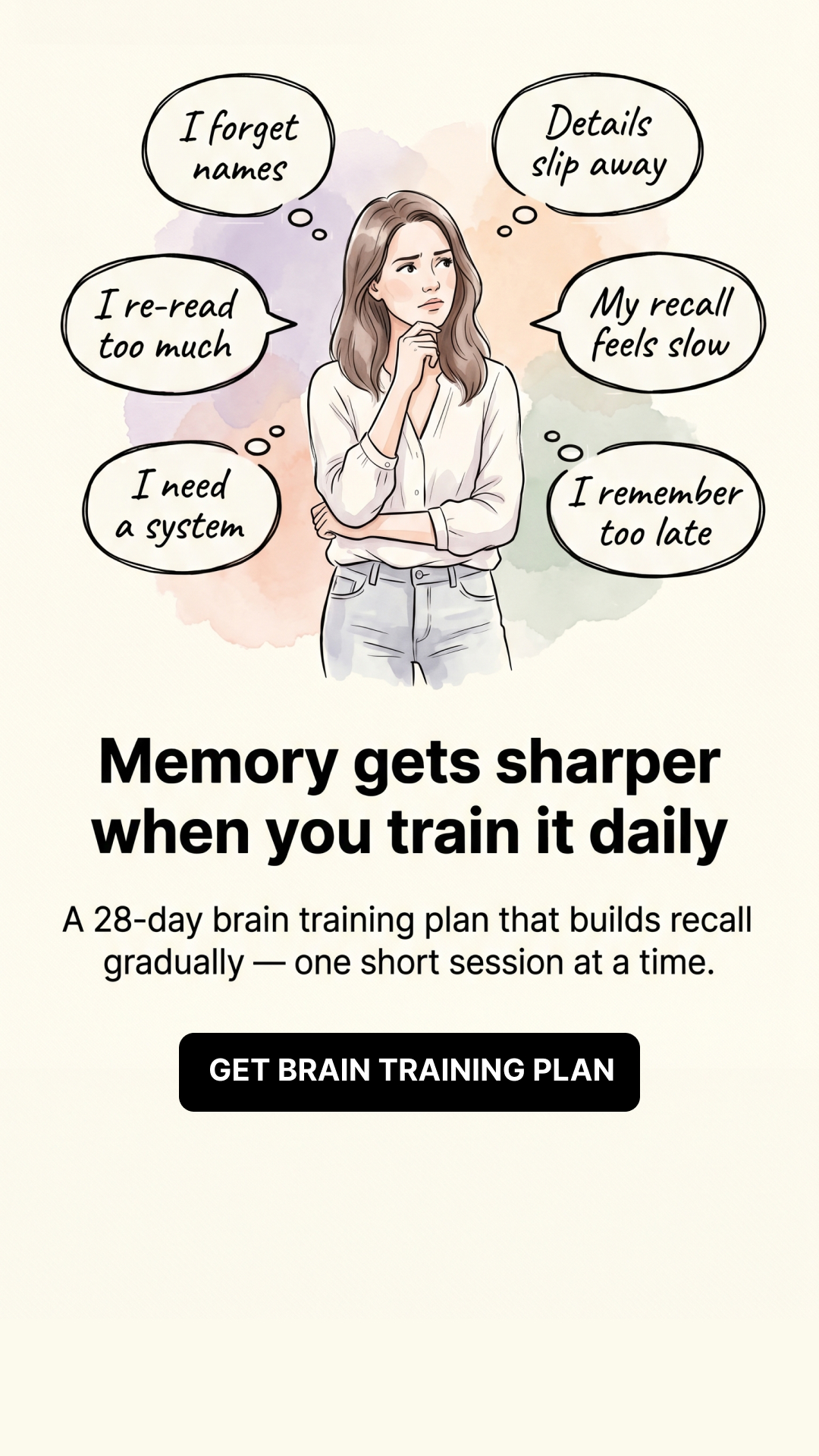 Impulse: Brain Training & Self-Discovery Facebook ad