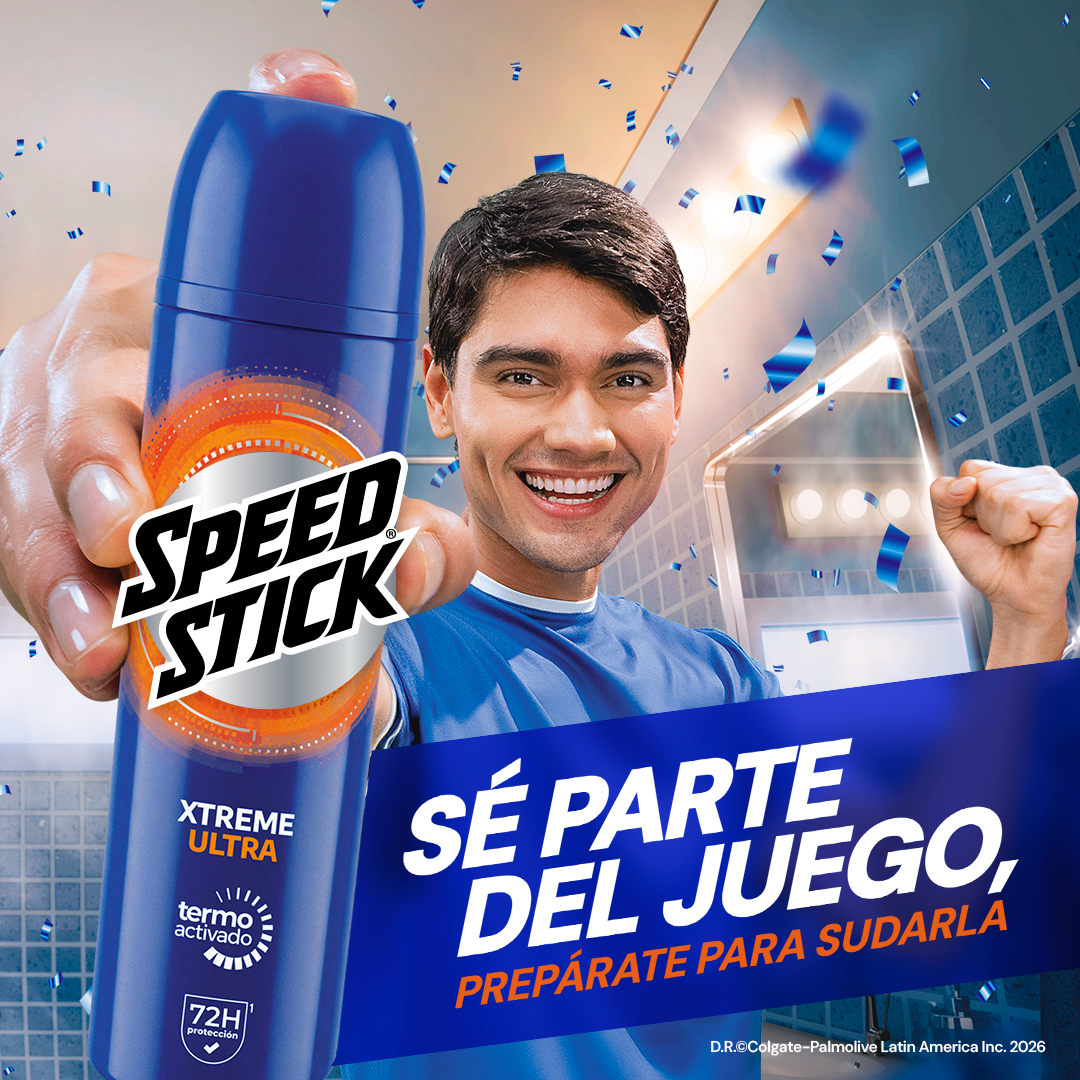 Speed Stick Latinoamérica Facebook ad: Gana con el mejor equipo