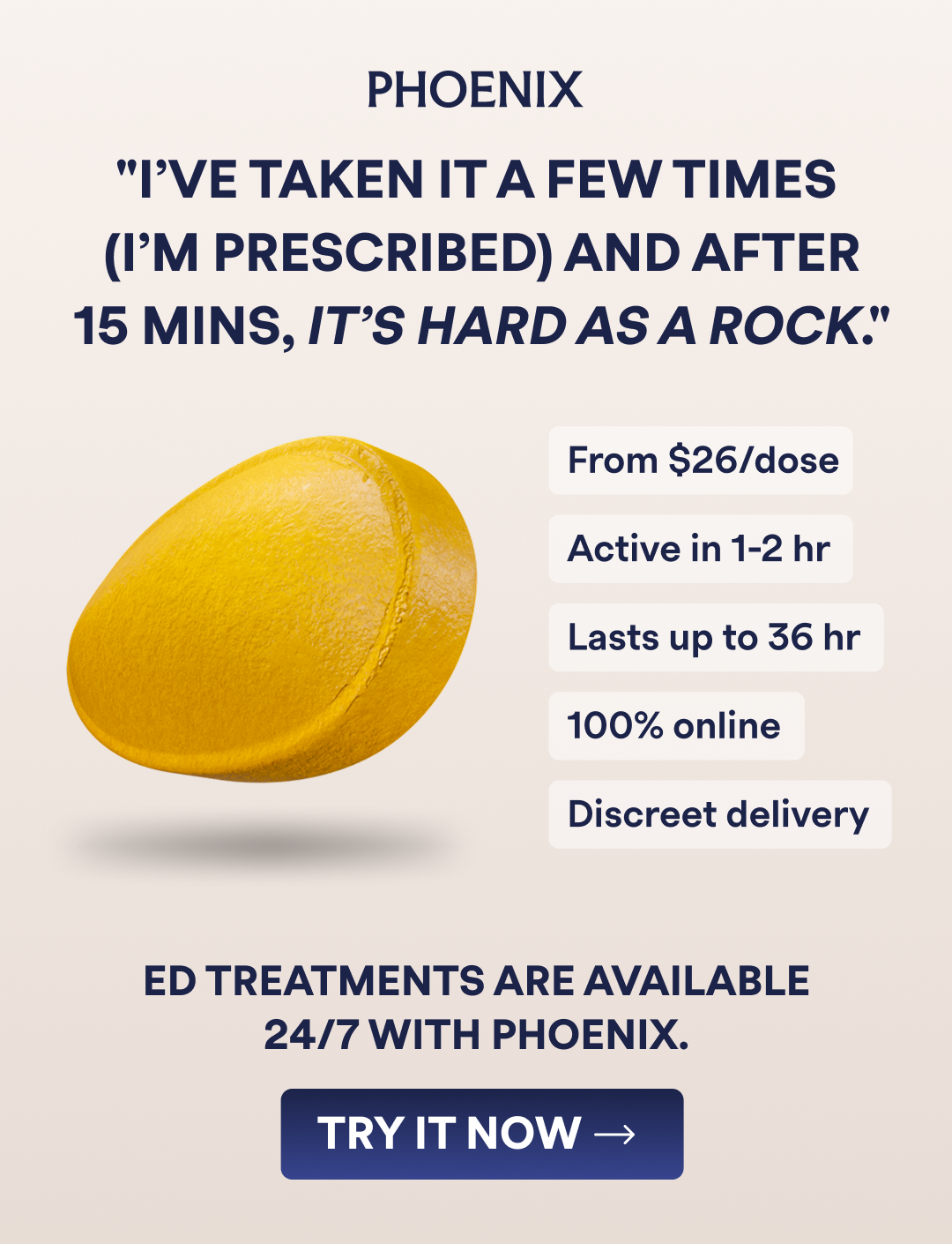 Phoenix Canada Facebook ad