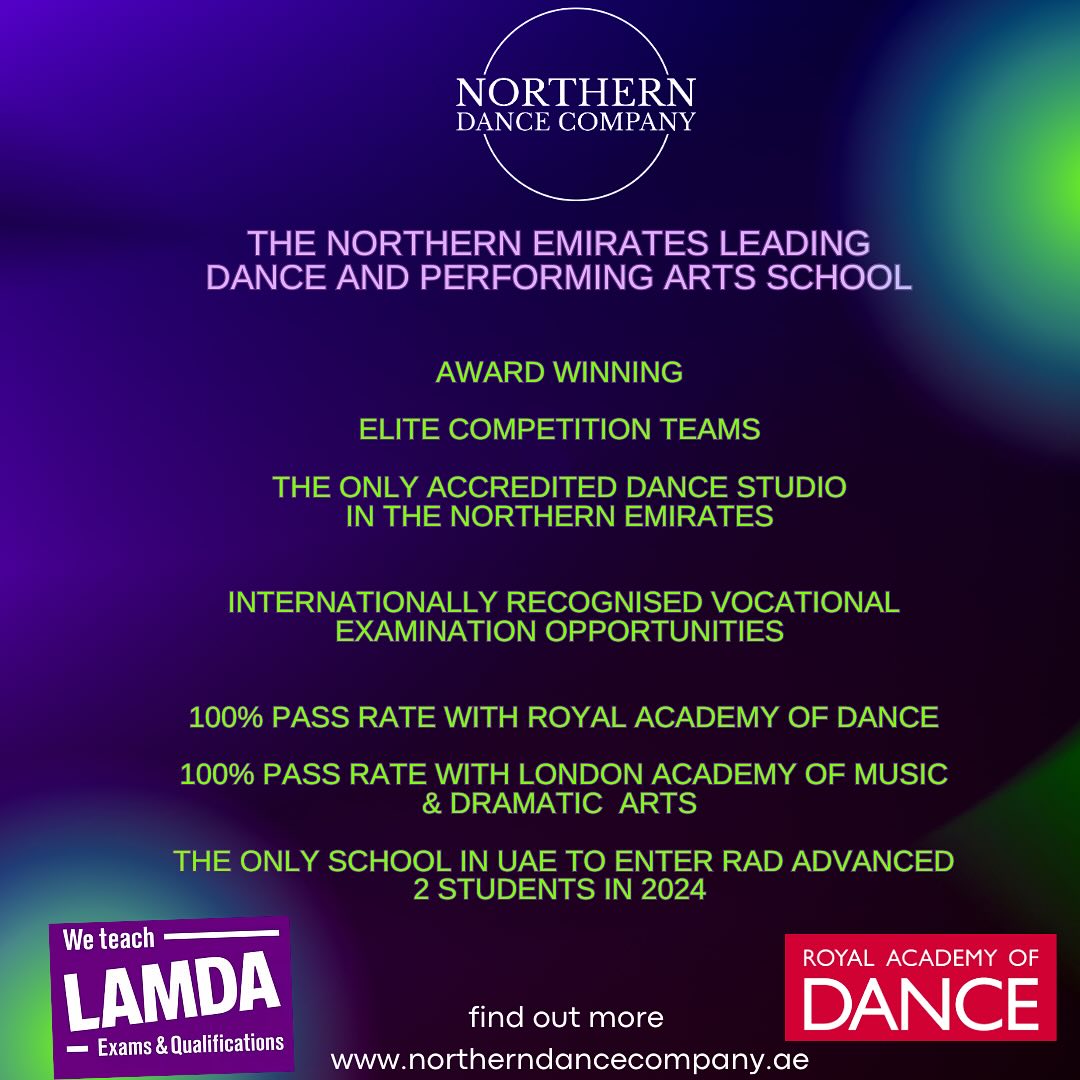 Northern Dance Company Facebook ad from Jul 11, 2024