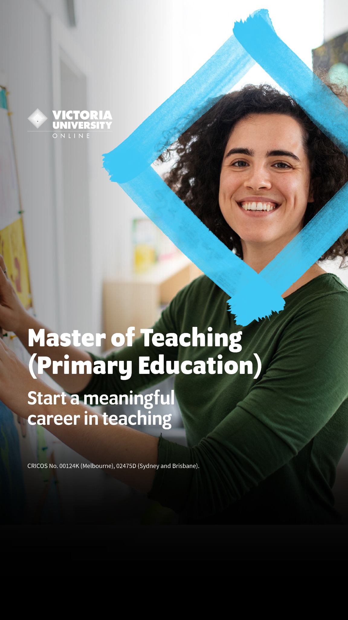 Victoria University Online Facebook ad