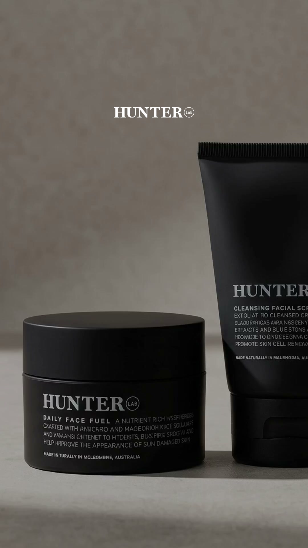 HUNTER LAB Facebook ad: Get $15 off and start your ritual.