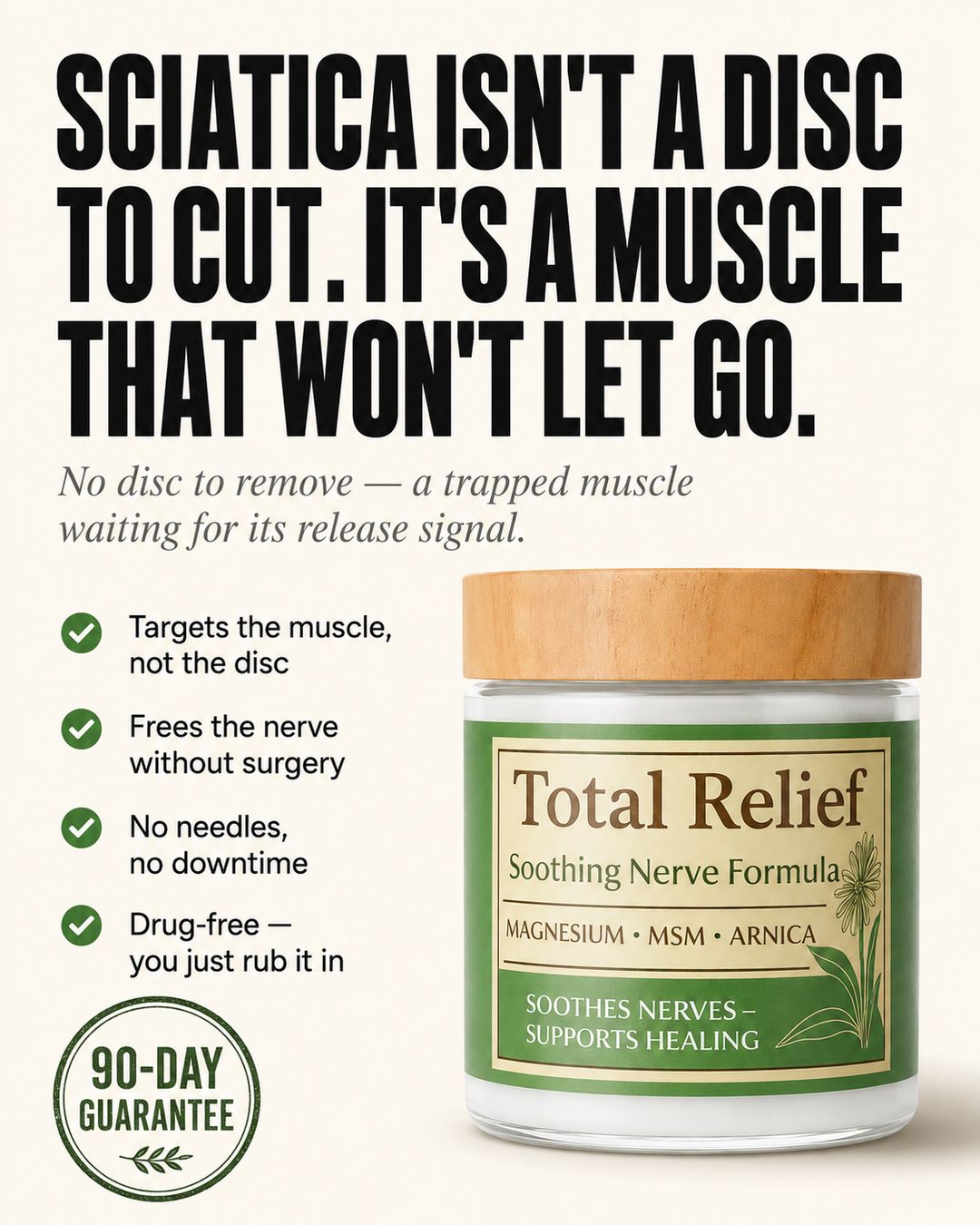 Nerve Pain Support Circle Facebook ad