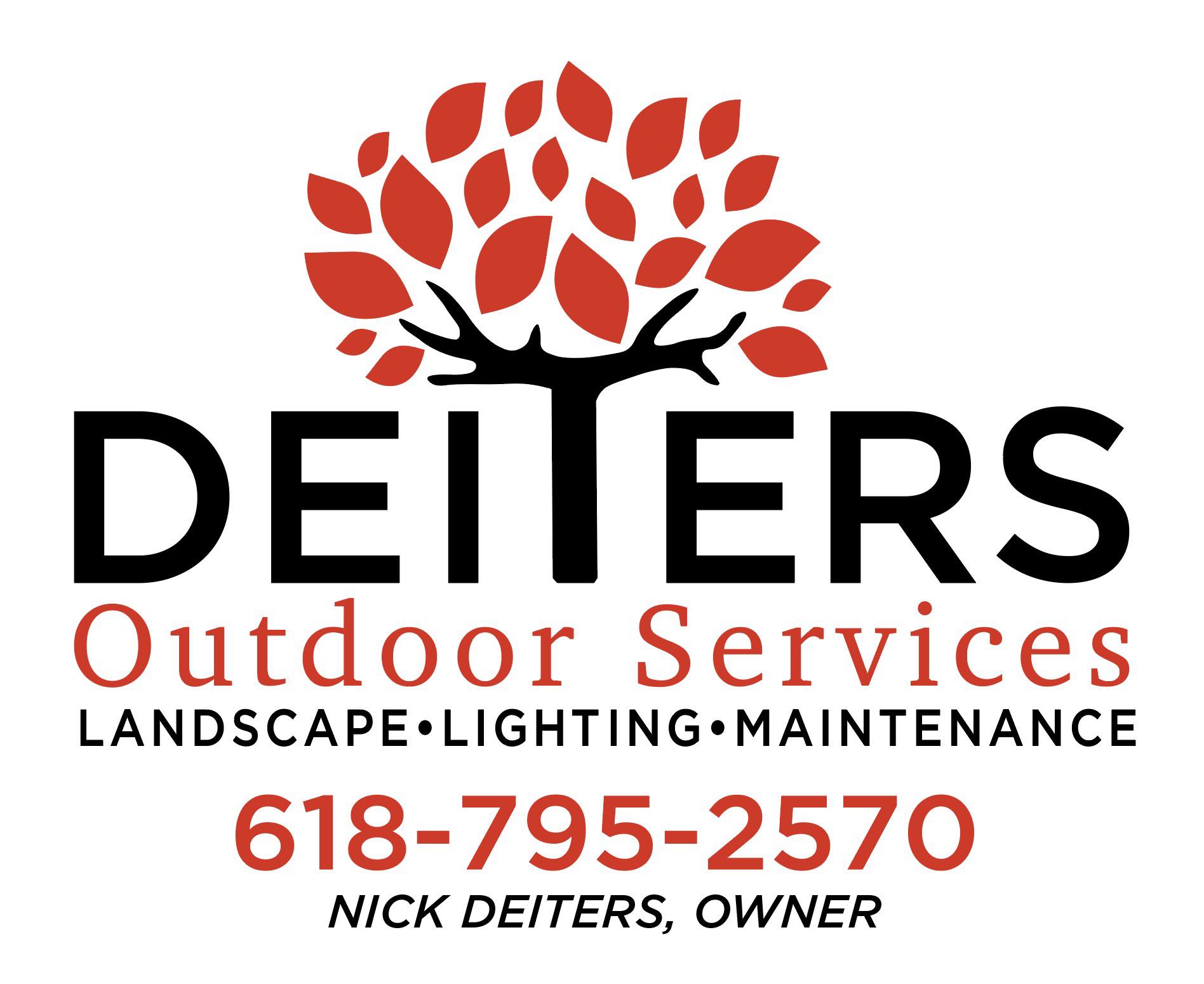 Deiters Outdoor Services Facebook ad: From custom landscaping and elegant outdoor lighting to…