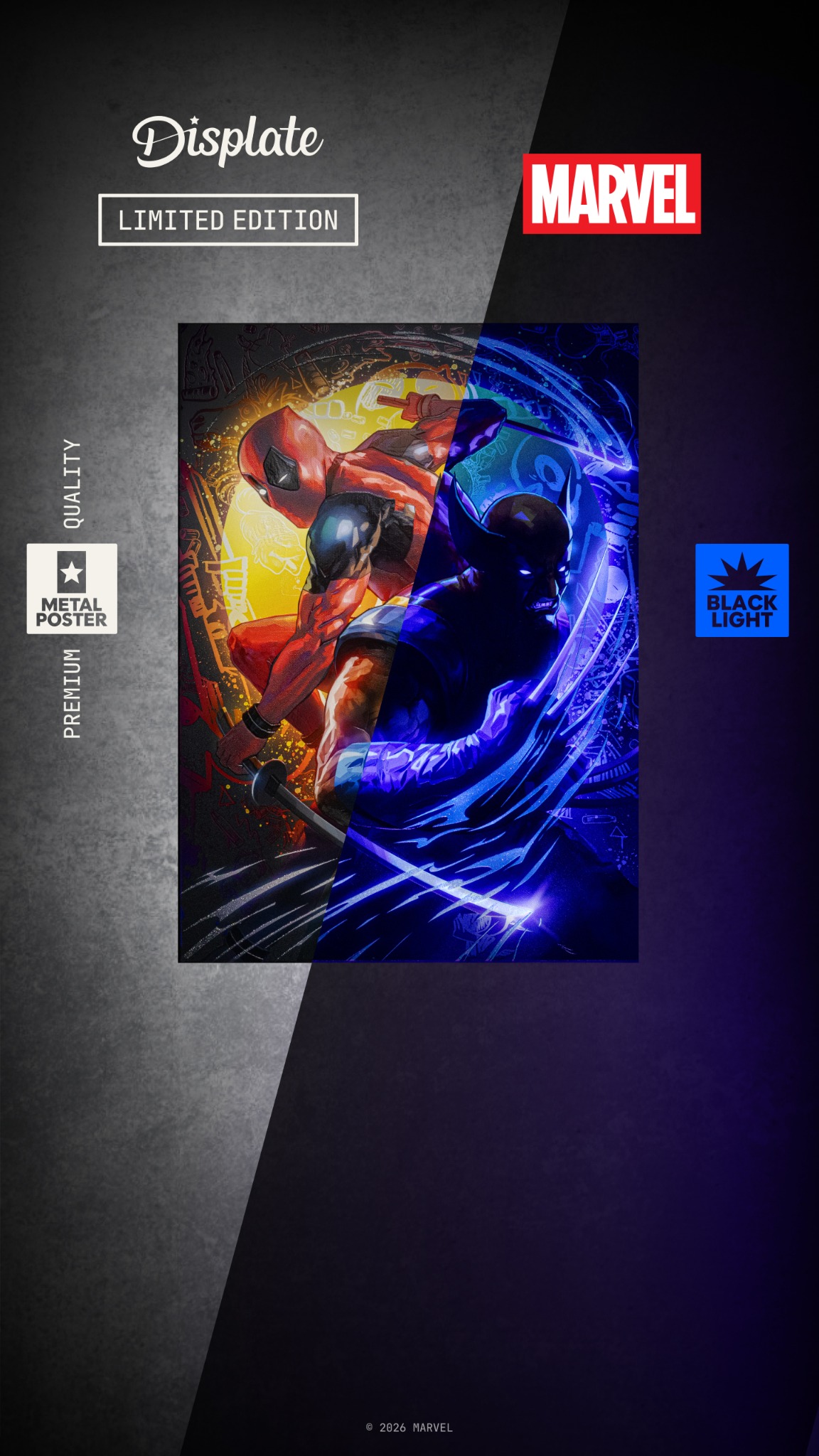 Displate Facebook ad